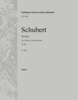 Rondo für Violine und Streicher in A-Dur D 438 