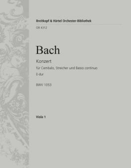Konzert in E-Dur BWV 1053 