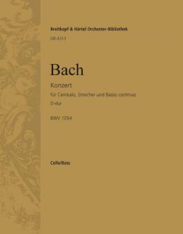 Konzert in D-Dur BWV 1054 