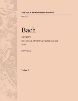 Konzert in D-Dur BWV 1054 