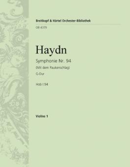 Symphonie Nr. 94 G-Dur "Mit dem Paukenschlag" Hob I:94 