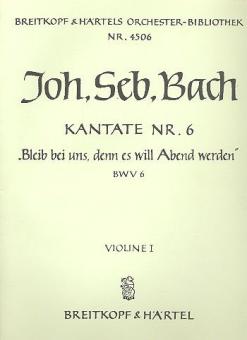 Bleib bei uns, denn es will Abend werden 