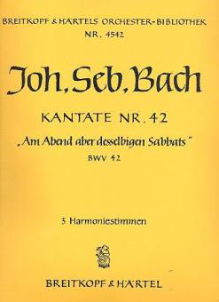 Am Abend aber desselbigen Sabbats 