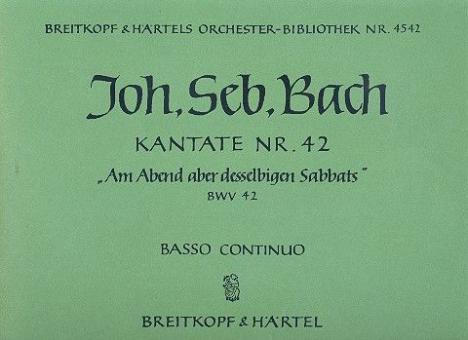 Am Abend aber desselbigen Sabbats 