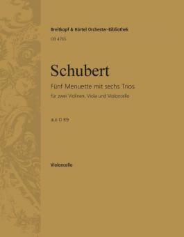 5 Menuette mit 6 Trios 