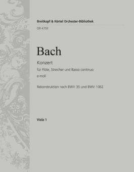 Konzert in e-moll BWV 1059R 