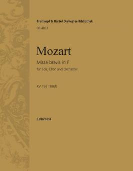 Missa brevis in F-Dur KV 192 
