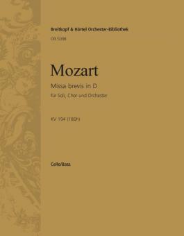 Missa brevis in D-Dur KV 194 