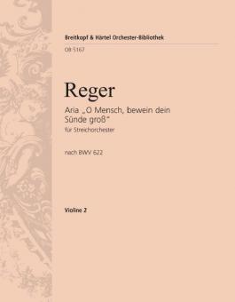 Aria O Mensch, bewein dein Sünde groß 
