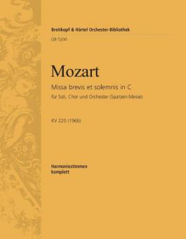 Missa brevis C-Dur KV 220 