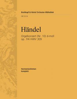 Orgelkonzert Nr. 10 d-moll op. 7/4 HWV 309 