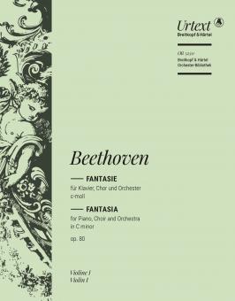 Fantasia in C minor op. 80 for piano, choir and orchestra 