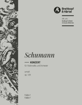 Violoncellokonzert a-moll op. 129 