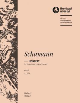 Violoncellokonzert a-moll op. 129 