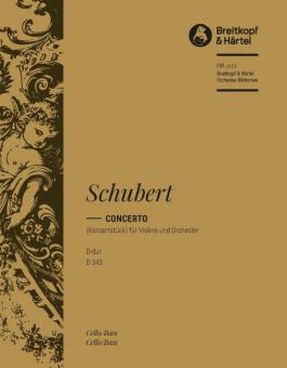 Concerto in D-Dur D 345 