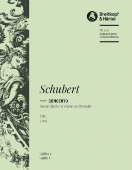 Concerto in D-Dur D 345 