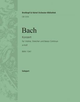Konzert in a-Moll BWV 1041 