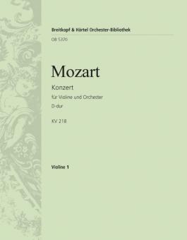Konzert für Violine und Orchester (Nr. 4) D-Dur KV 218 