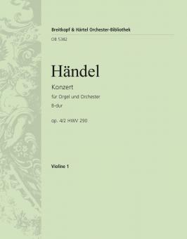 Orgelkonzert Nr. 2 B-Dur op. 4/2 HWV 290 