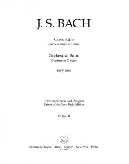 Ouvertüre C-Dur BWV 1066 