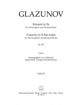 Konzert Es-Dur op. 109 
