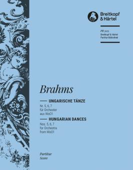 Ungarische Tänze 2: Nr. 5, 6, 7 aus WoO1 