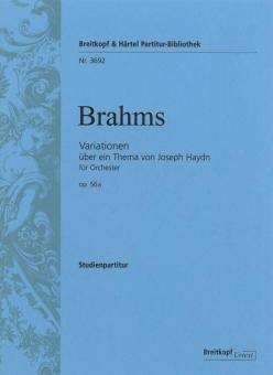 Variationen über ein Thema von Joseph Haydn B-Dur op. 56a 
