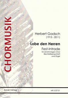 Lobe den Herren 