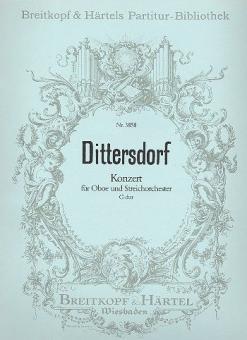 Konzert in G-Dur für Oboe und Streichorchester 