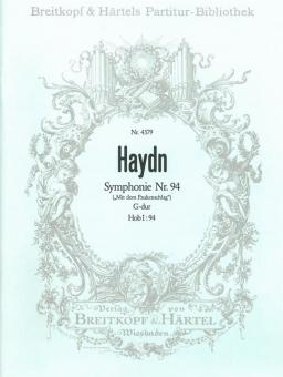 Symphonie Nr. 94 G-Dur "Mit dem Paukenschlag" Hob I:94 