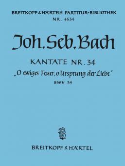 O ewiges Feuer, o Ursprung der Liebe 