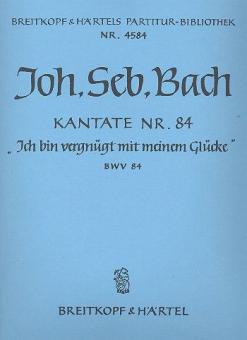 Ich bin vergnügt mit meinem Glücke 