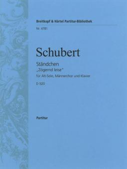 Ständchen op. post. 135 D 920 