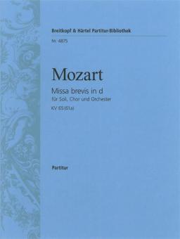 Missa brevis in d-moll KV 65 