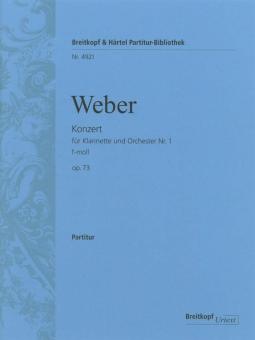 Konzert für Klarinette und Orchester Nr. 1 f-moll op. 73 