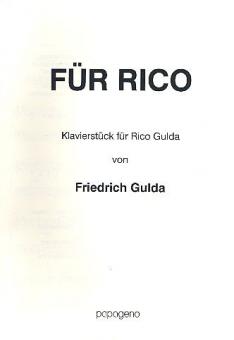 Für Rico 