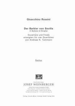 Ouvertüre und Finale aus 'Der Barbier von Sevilla' 