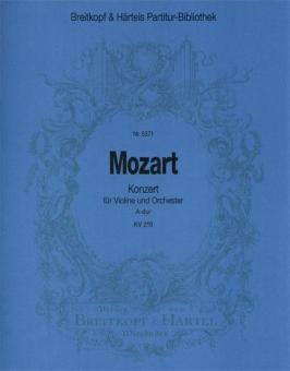 Konzert für Violine und Orchester A-Dur KV 219 