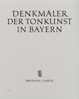 Denkmäler der Tonkunst in Bayern (Alte Folge) 36 
