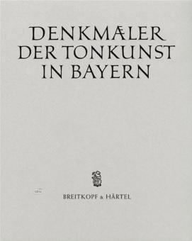 Denkmäler der Tonkunst in Bayern (Neue Folge) Sonder 2 