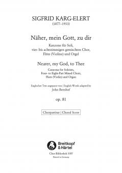 Näher, mein Gott, zu dir op. 81 