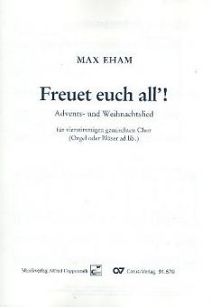 Freuet euch all'! 