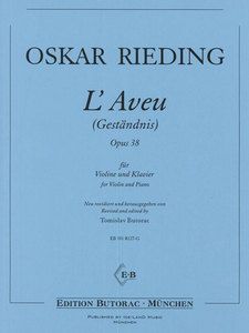 L Aveu op. 38 