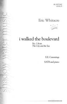 I Walked The Boulevard (No. 1 From The City And The Sea) 