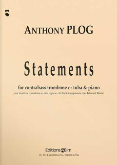 Statements Standard