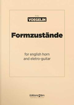 Form states para corno inglés y guitarra eléctrica Standard