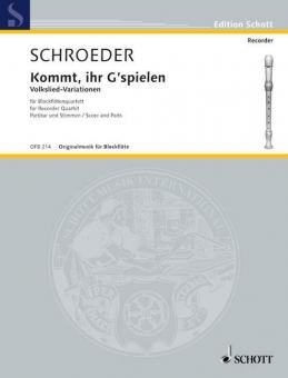 Kommt, ihr G'spielen Standard