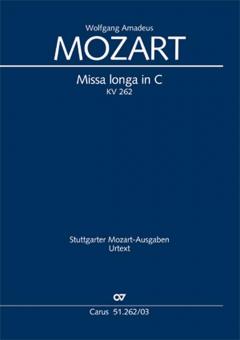 Missa longa in C-Dur KV 262 Standard