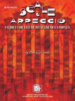 Scale & Arpeggio Studies For Guitar With Linear Examples 