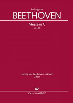 Mass C Major op. 86 